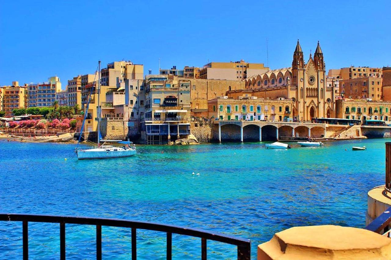 Modern 1Br Apartment, Central Location Sliema Exterior foto